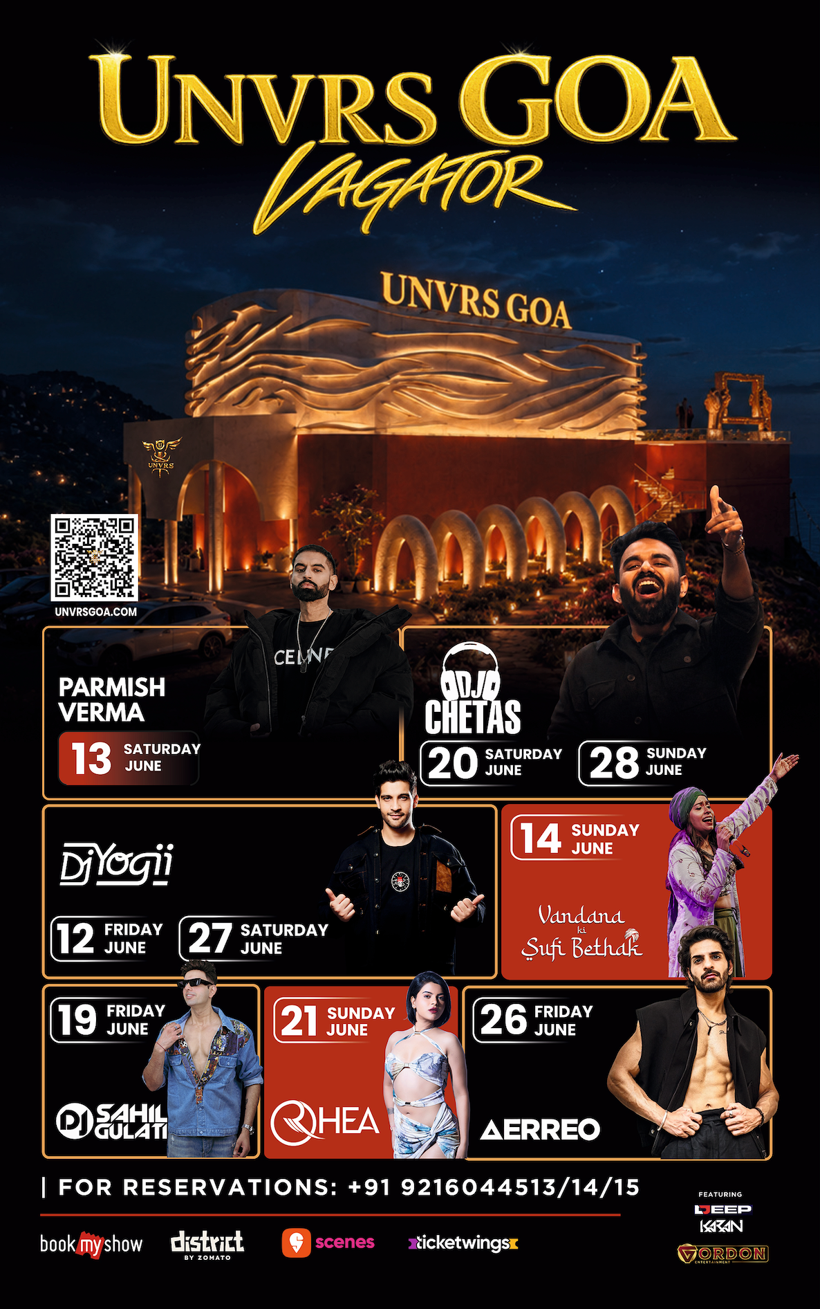 DJ SAHIL GULATI Live at UNVRS GOA (19 June 10 PM)